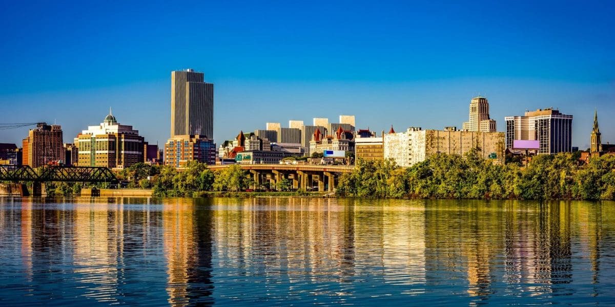 Albany, New York, USA Cityscape