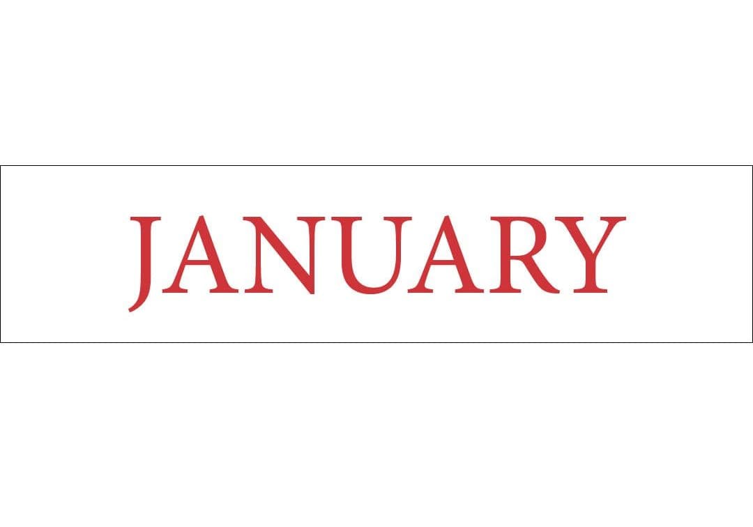 JANUARY